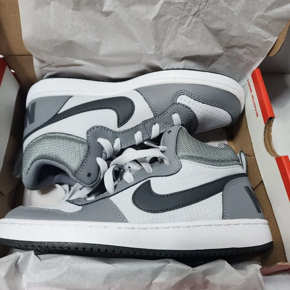 Nike Court Borough Mid GS Cool Grey Anthracite 839977-009